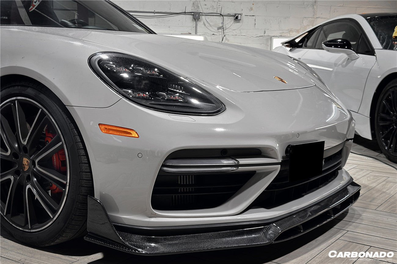 2017 - 2023 Porsche Panamera 971 4 & 4S & GTS & Turbo S OD Style Front Lip